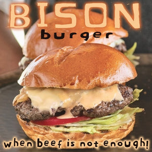 Bison Burgers 2 x 8oz