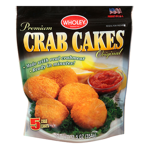 Wholey Crab Cakes 12.5oz