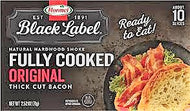 Bacon, Hardwood -Smoked, Fully cooked ready to eat 2.52oz Pack