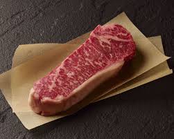 Wagyu Platinum grade 10oz striploin steak