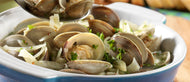 Clams, whole 17-22 count, 1lb pack
