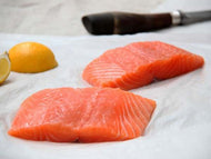 Salmon portions, skinless 8oz each