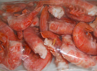 Shrimps, wild-caught - raw, red U-15 2lb bag